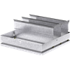 Picture of Backdraft Damper, Horizontal Mount, Product # BD100-10X10