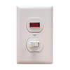 Picture of Switch Assembly, 1 Function, with Light and Plate, Product # 872242
