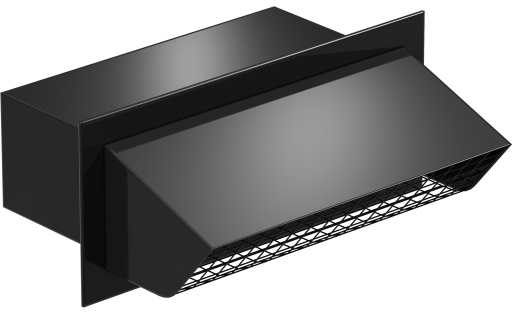 Imagen de Rectangular Connection Hooded Wall Cap, Model WC-10x3, For Models SP/CSP, Product # WC-10X3