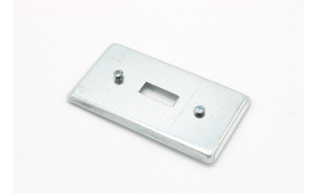 Picture of Switch Cover, 1-Gang, 2 x 4, Galvanized, Product # 380270