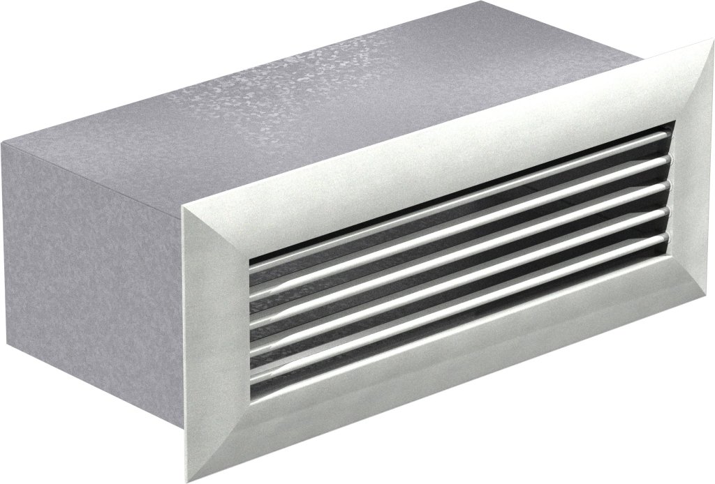 Picture of Wall Louvered Discharge, Model WL-10x3, For Models SP/CSP, Product # WL-10x3