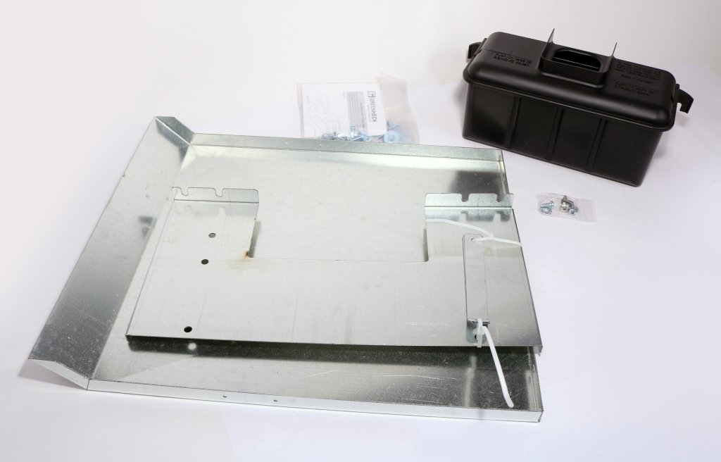 Picture of Grease trap, For use with wall-mounted models CUE and CUBE, Sizes 99-121, Product # WG KIT-CUE/CUBE99-121