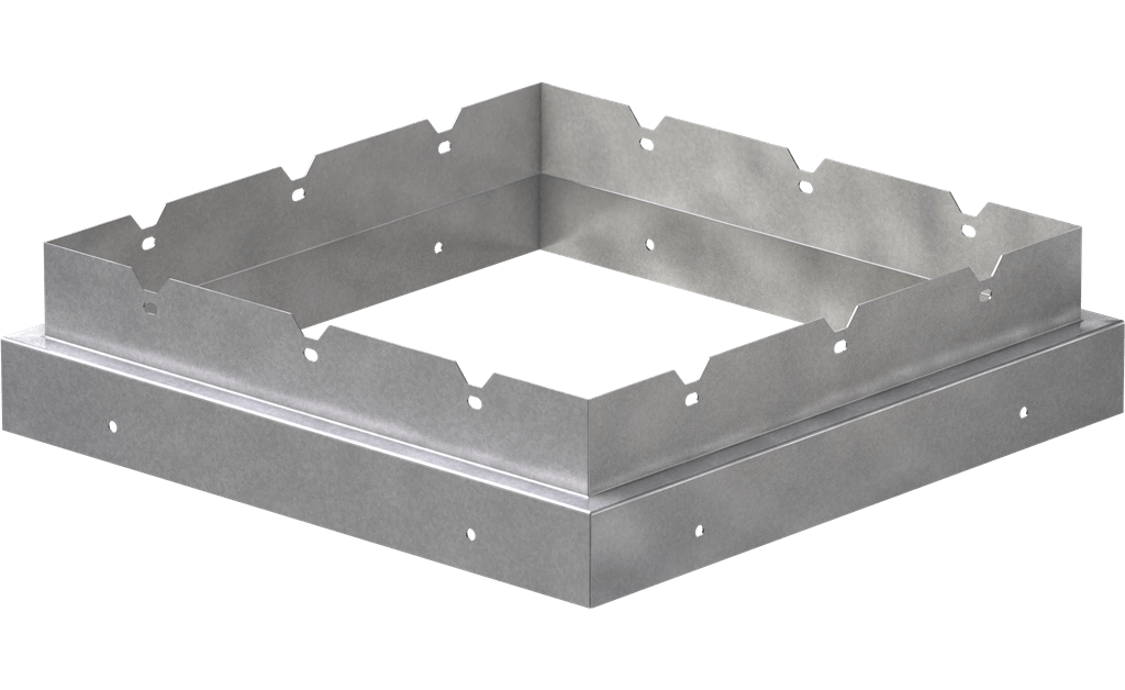 Picture of Roof Curb Adapter, Adapts 30" Fan Curb Cap/Base to 34" Roof Curb, Product # ADAPTER-30-34