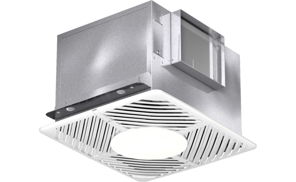 Picture of Lighted Bathroom Exhaust Fan, Product # SP-A125-L-QD, 109-144 CFM