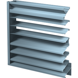 Non-Drainable Blade Louvers - ESID-430 | Greenheck