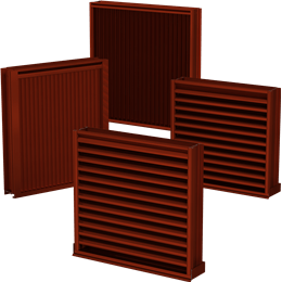 Wind Driven Rain Louvers