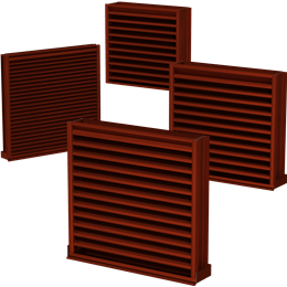 Horizontal Blade Louvers