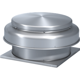 Picture of Spun Aluminum Gravity Ventilator, Product # GRS-15-QD