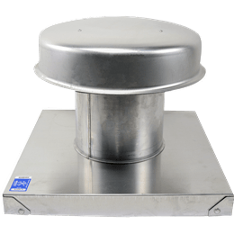 Picture of Flat Roof Cap, Model RCC-7, with Curb Cap, For Models SP/CSP, Product # RCC-7