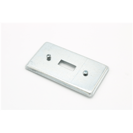 Picture of Switch Cover, 1-Gang, 2 x 4, Galvanized, Product # 380270