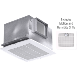 Picture of Bathroom Exhaust Fan, Model SP-A110, 115V, 1Ph, 98-130 CFM