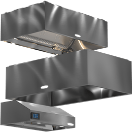 Campanas de cocina: tipos y características - S&P Sistemas de Ventilación