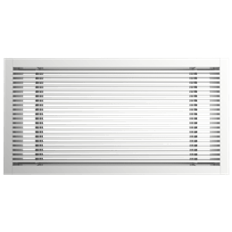 Decorative linear bar grilles for the walls, floors, and ceilings