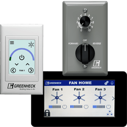 Greenheck Overhead HVLS Fan Controls